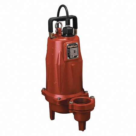 Liberty Pumps LEH200 Series 2 HP 230V 60Hz High Head Submresible Sewage Pump LEH202M2-2